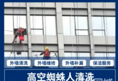 高空清洗玻璃清洗提供高空玻璃清洗高空外墙清洗广告牌清洗服务